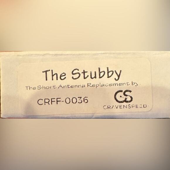 SHORT ANTENNA REPLACEMENT FORD MUSTANG 1994-2009 CRAVENSPEED / THE STUBBY - Picture 3 of 3